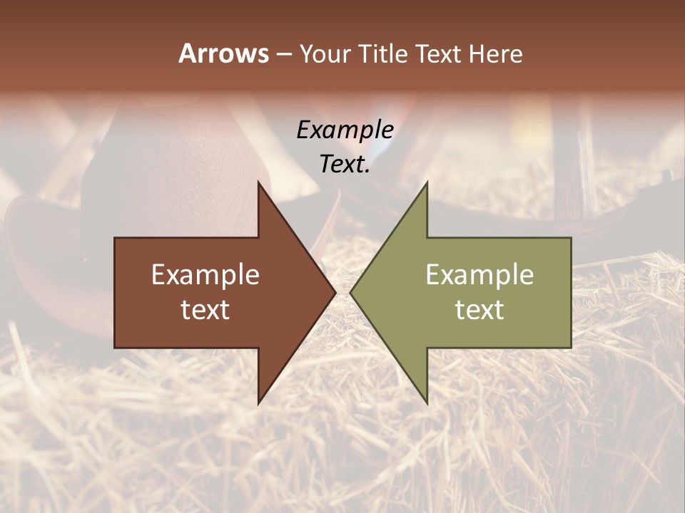 White Western Traditional PowerPoint Template