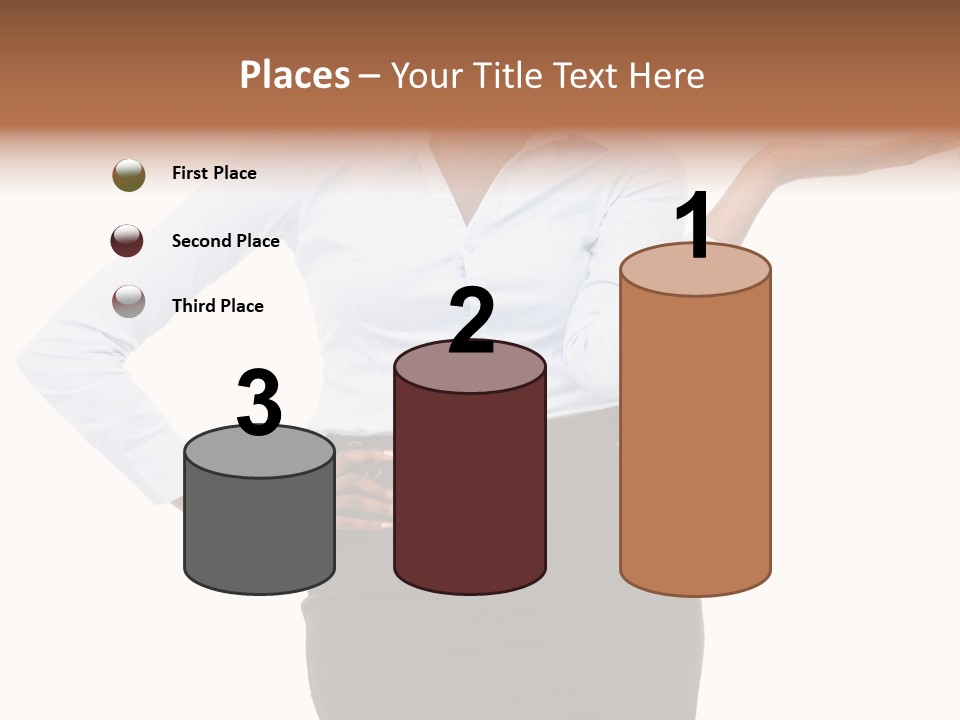 Empty Person Portrait PowerPoint Template