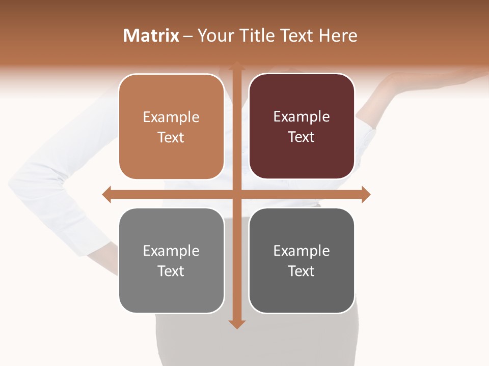 Empty Person Portrait PowerPoint Template