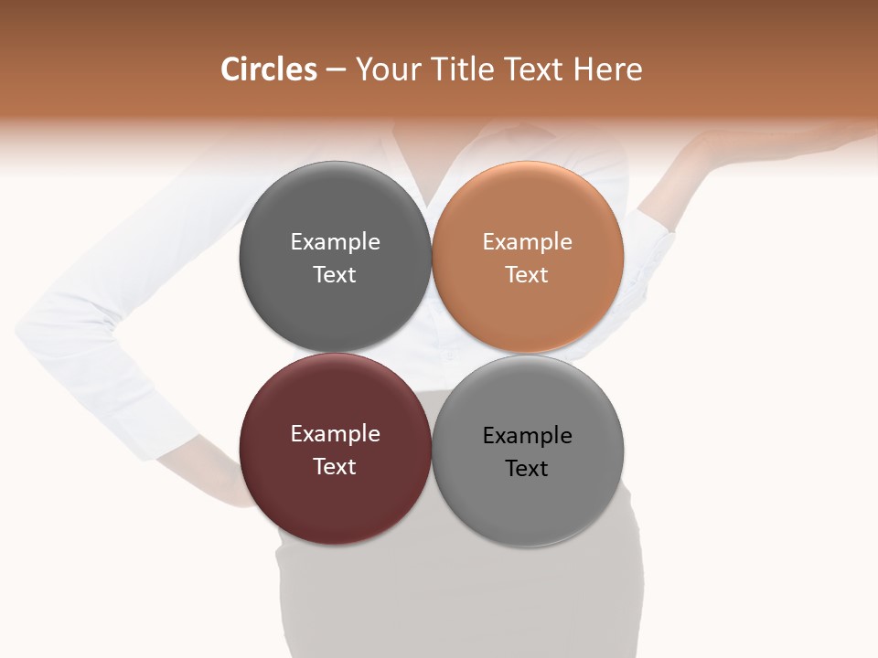 Empty Person Portrait PowerPoint Template