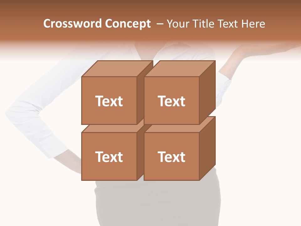 Empty Person Portrait PowerPoint Template