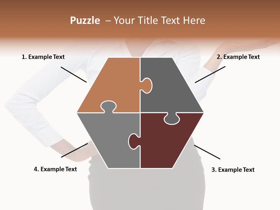 Empty Person Portrait PowerPoint Template