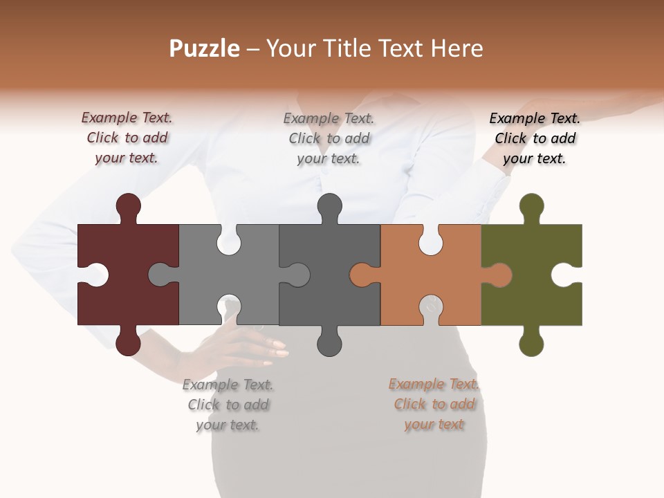 Empty Person Portrait PowerPoint Template