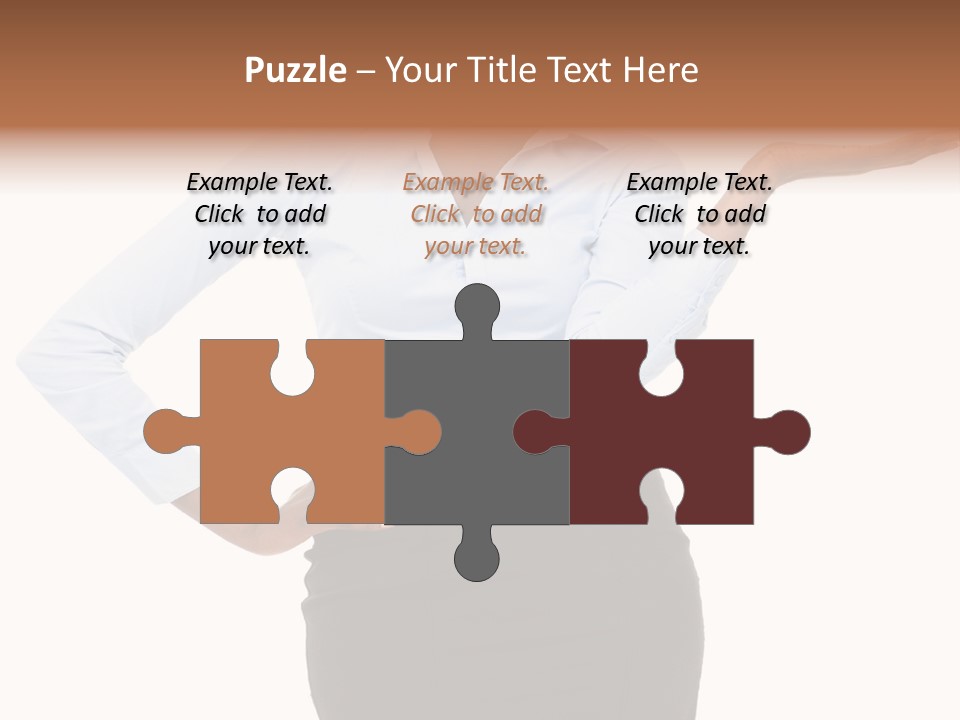 Empty Person Portrait PowerPoint Template