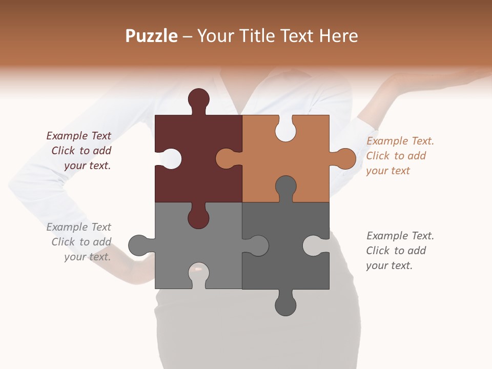 Empty Person Portrait PowerPoint Template