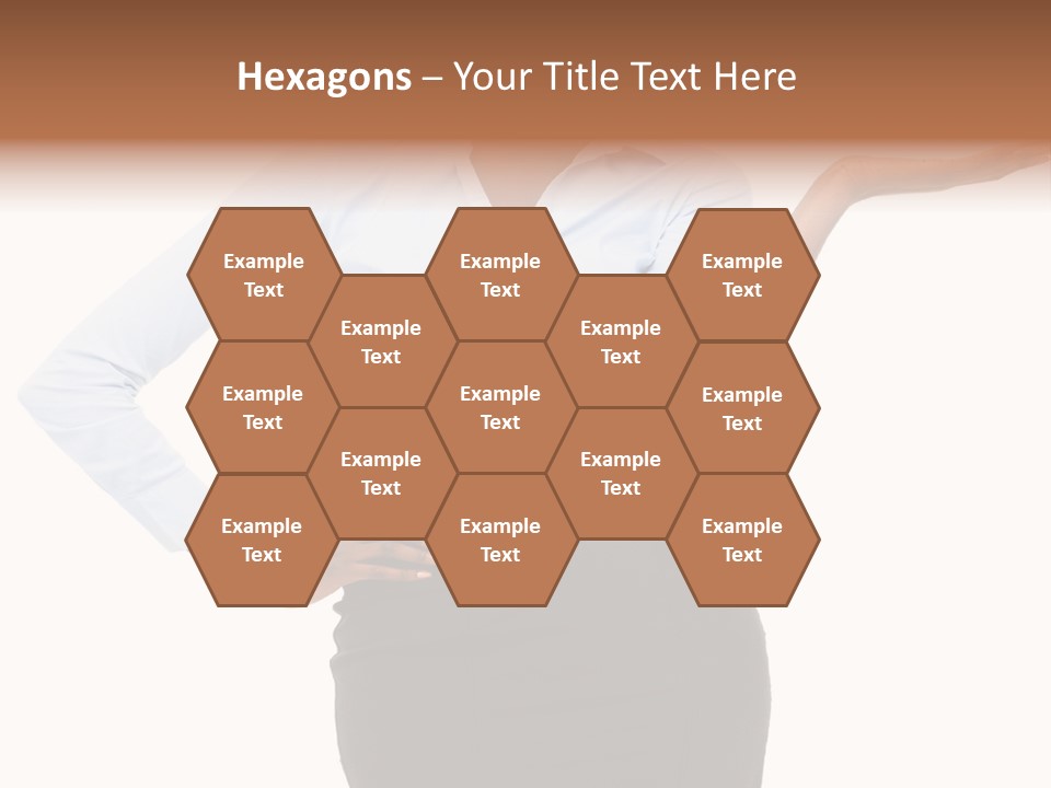 Empty Person Portrait PowerPoint Template