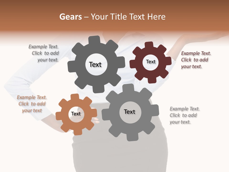 Empty Person Portrait PowerPoint Template