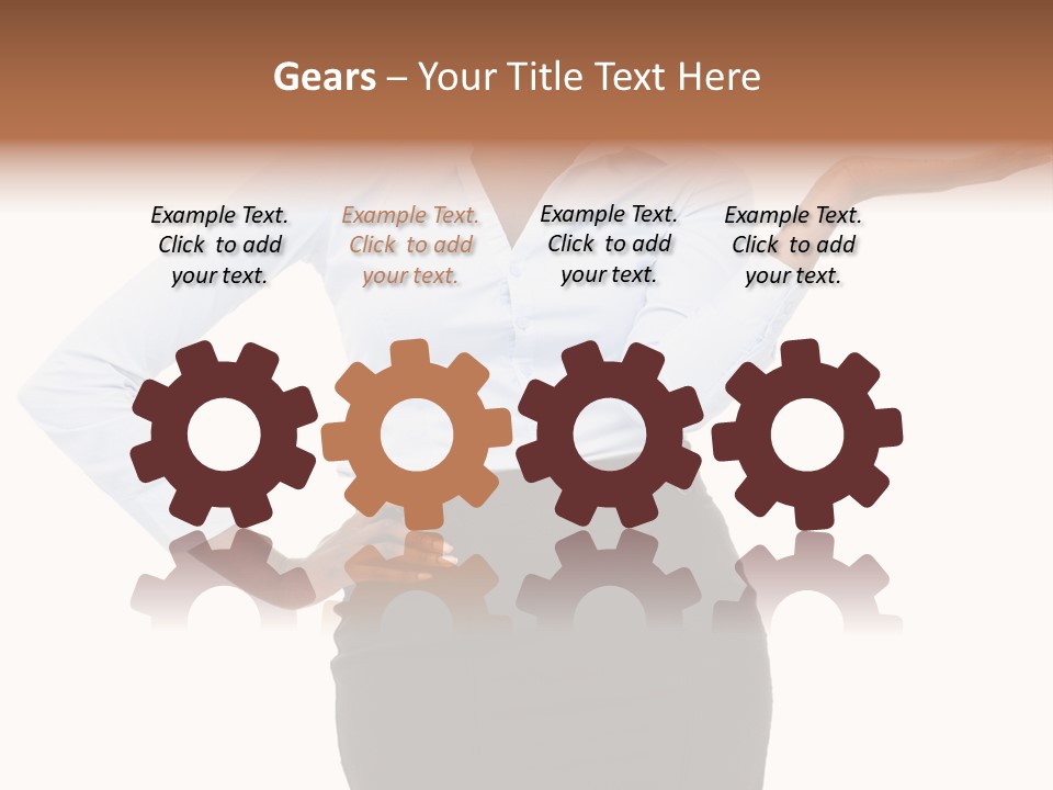 Empty Person Portrait PowerPoint Template