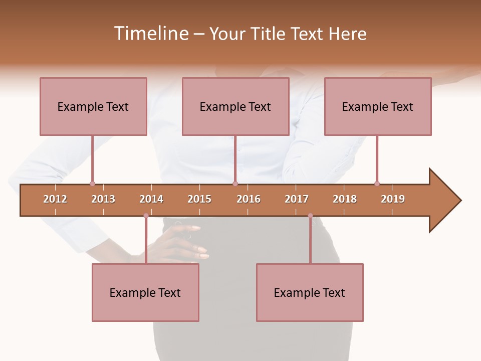 Empty Person Portrait PowerPoint Template