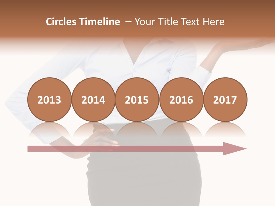 Empty Person Portrait PowerPoint Template