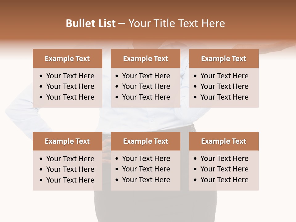 Empty Person Portrait PowerPoint Template