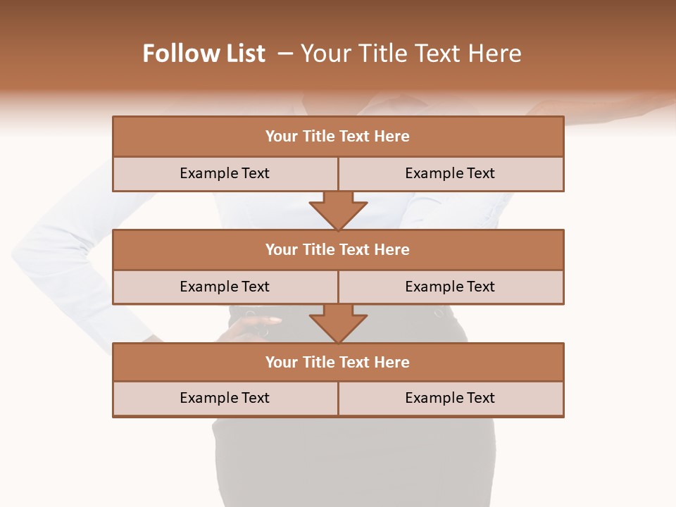 Empty Person Portrait PowerPoint Template