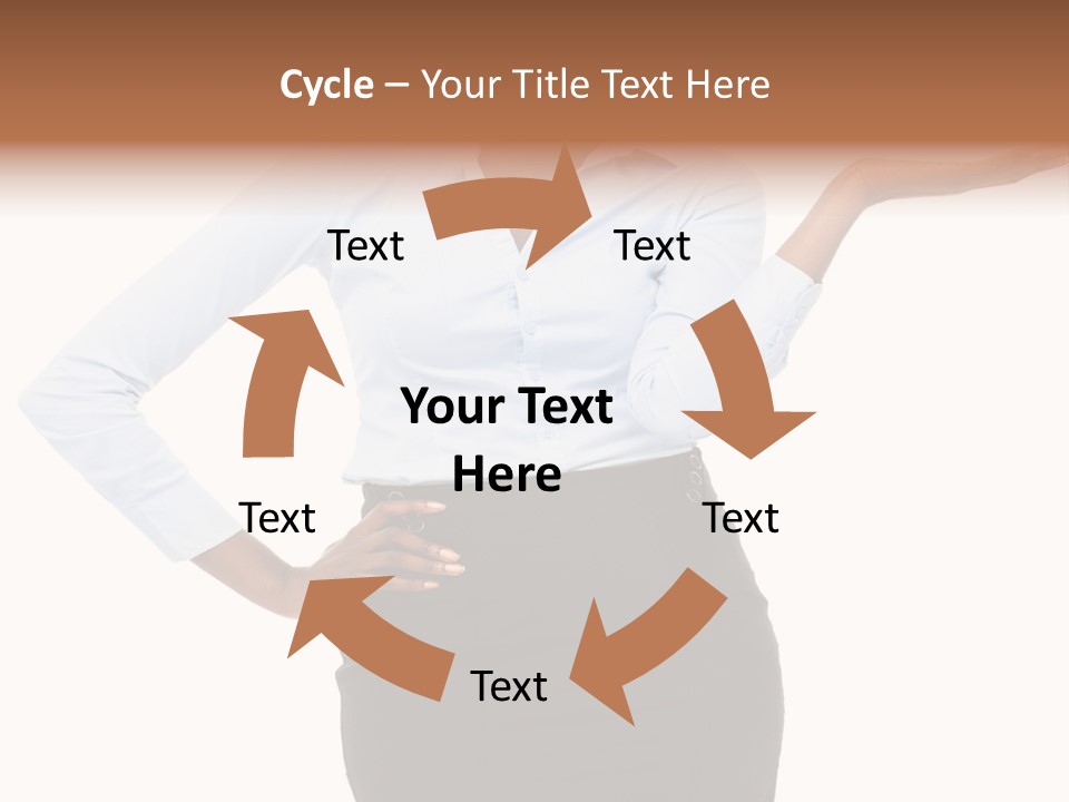 Empty Person Portrait PowerPoint Template