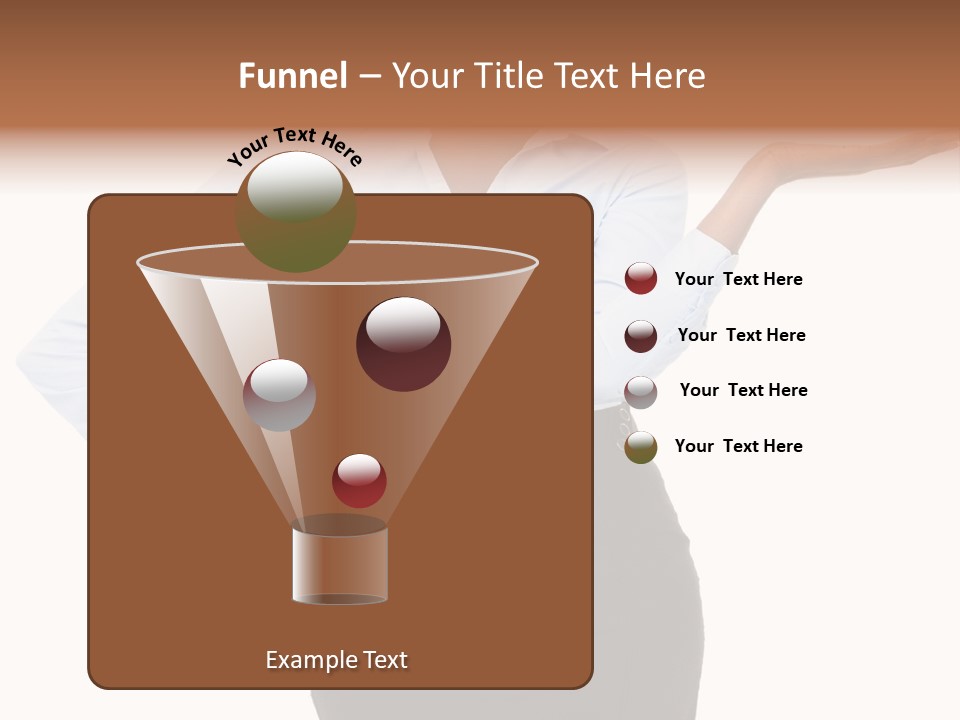 Empty Person Portrait PowerPoint Template