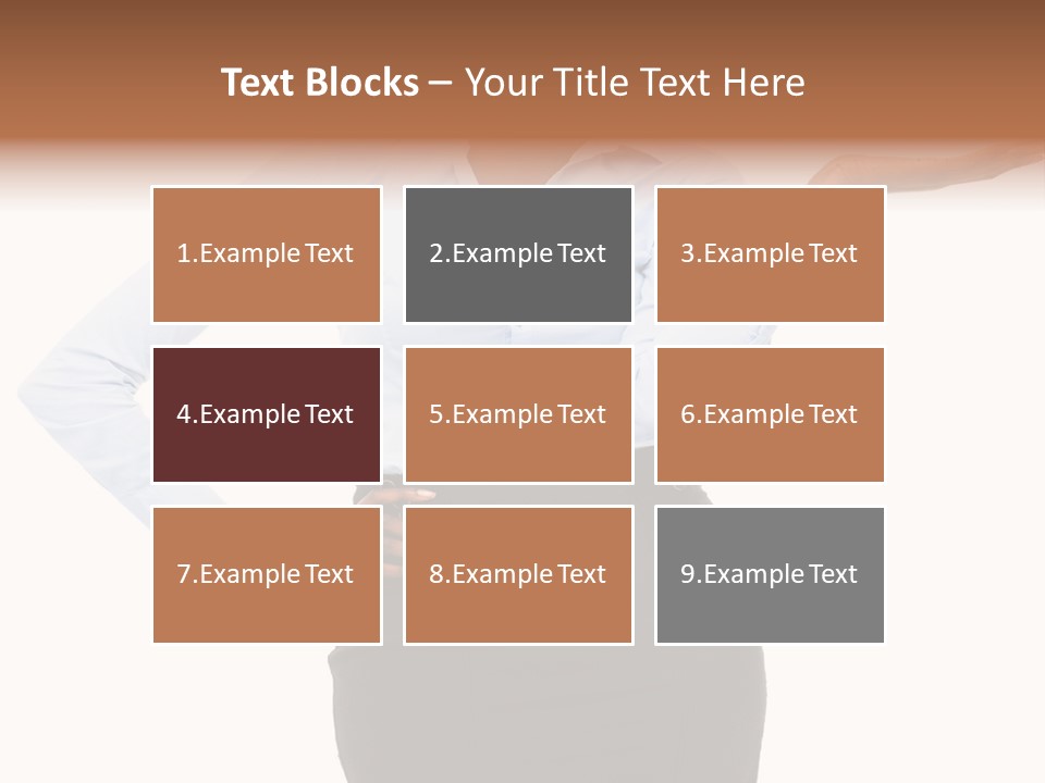 Empty Person Portrait PowerPoint Template