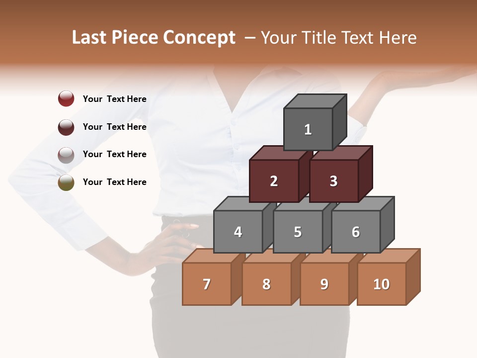 Empty Person Portrait PowerPoint Template