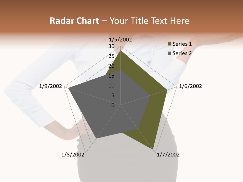 Empty Person Portrait PowerPoint Template