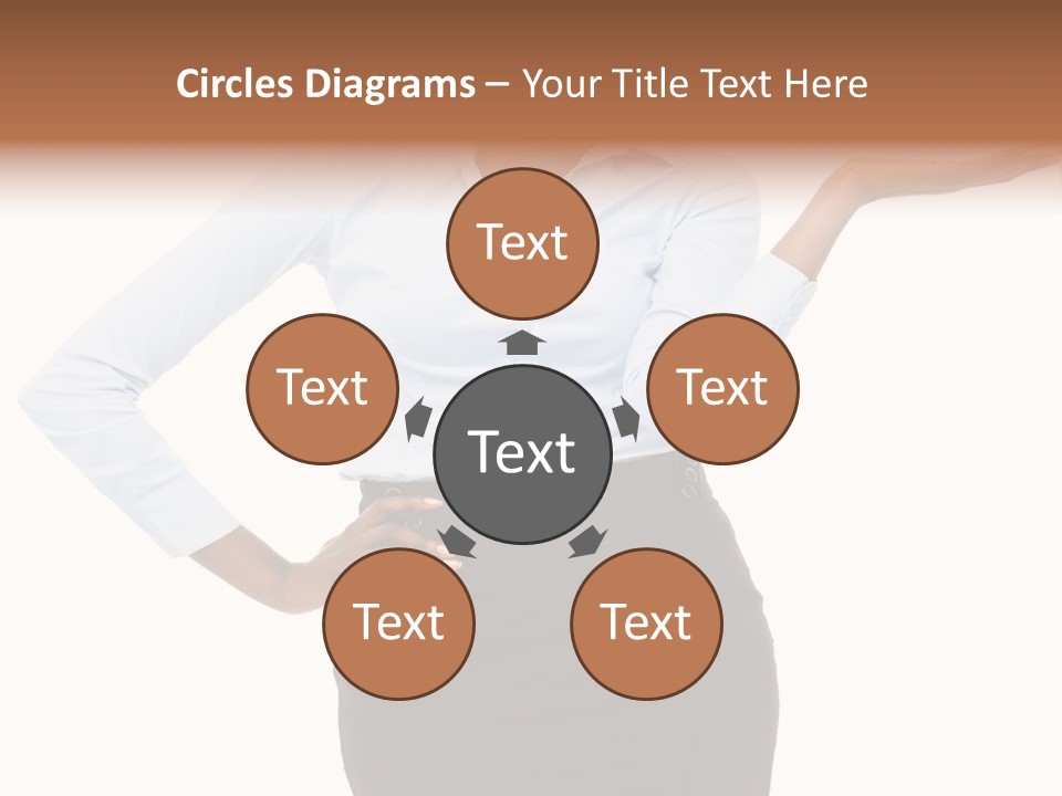 Empty Person Portrait PowerPoint Template