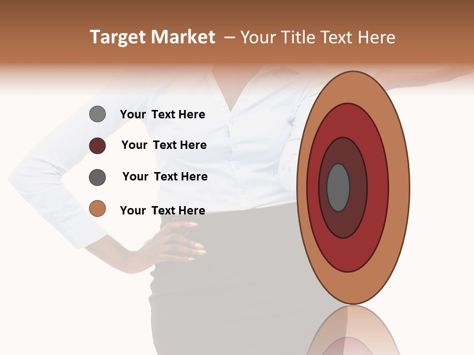 Empty Person Portrait PowerPoint Template