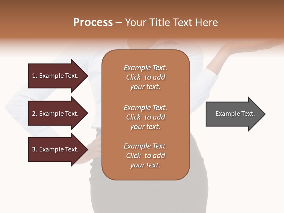 Empty Person Portrait PowerPoint Template