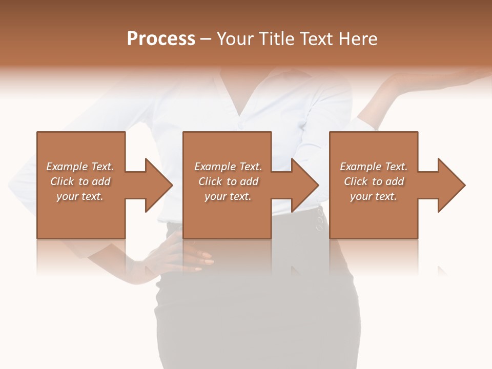 Empty Person Portrait PowerPoint Template