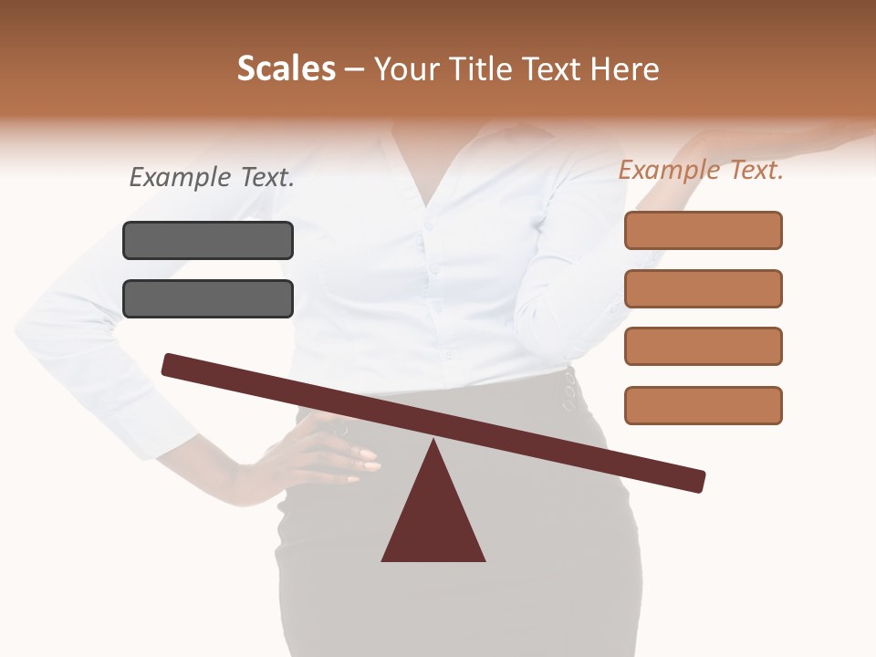 Empty Person Portrait PowerPoint Template