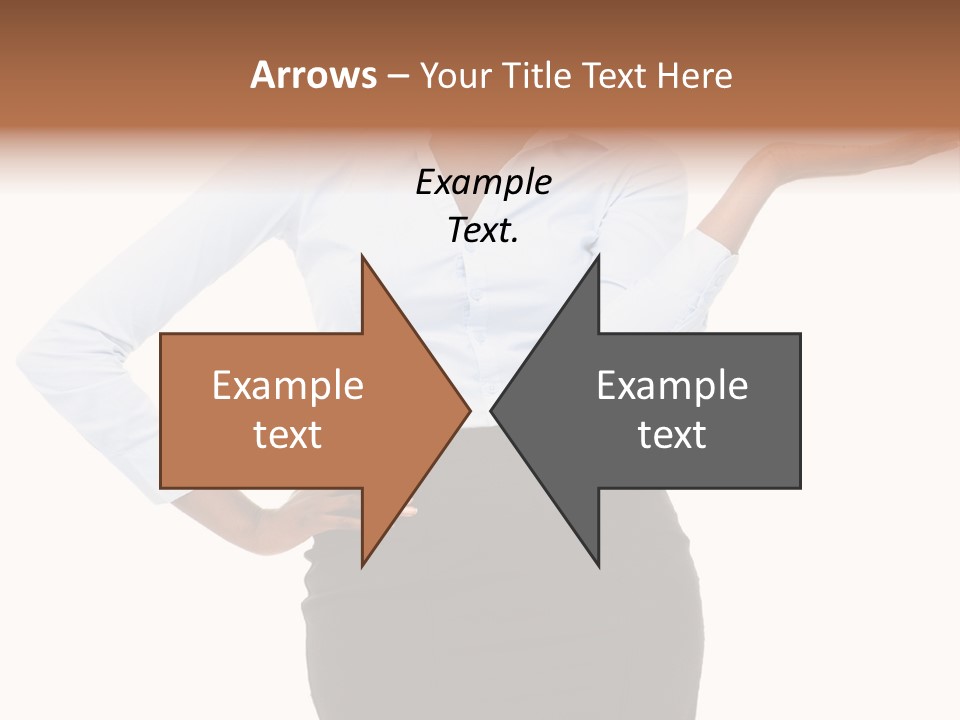 Empty Person Portrait PowerPoint Template