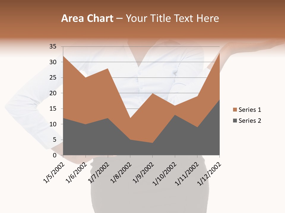 Empty Person Portrait PowerPoint Template