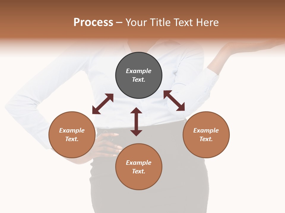 Empty Person Portrait PowerPoint Template