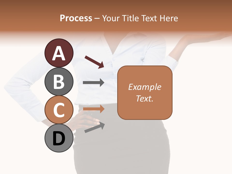 Empty Person Portrait PowerPoint Template