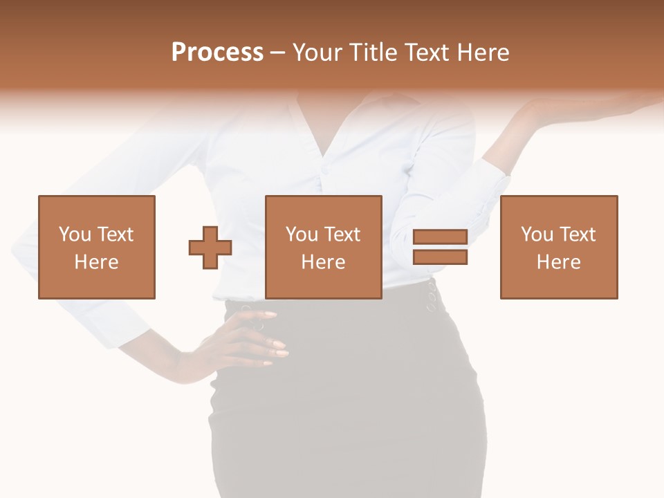 Empty Person Portrait PowerPoint Template