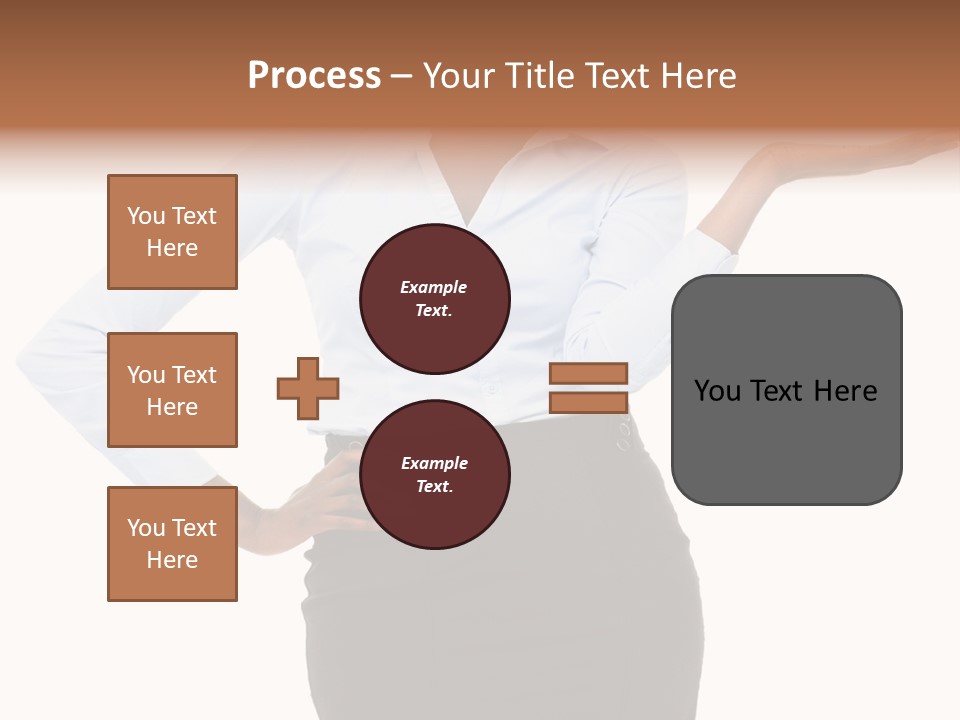 Empty Person Portrait PowerPoint Template
