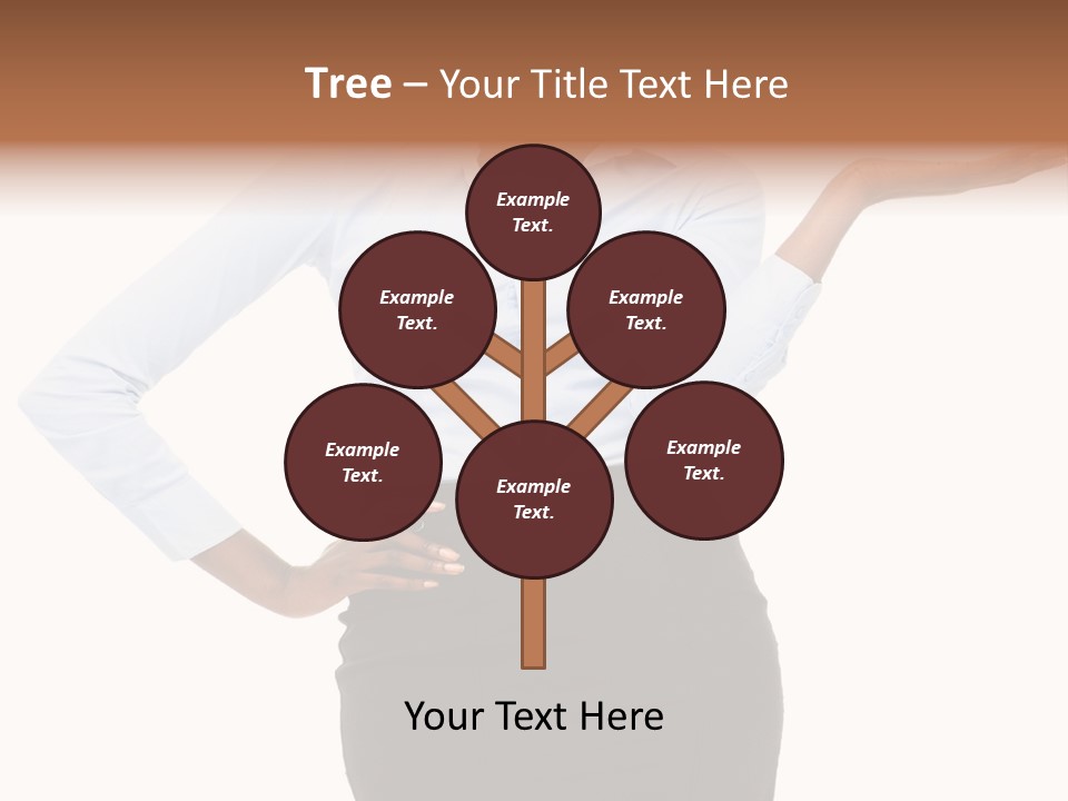 Empty Person Portrait PowerPoint Template