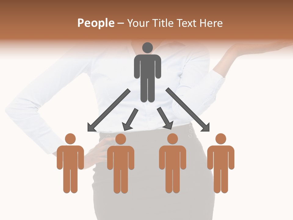 Empty Person Portrait PowerPoint Template