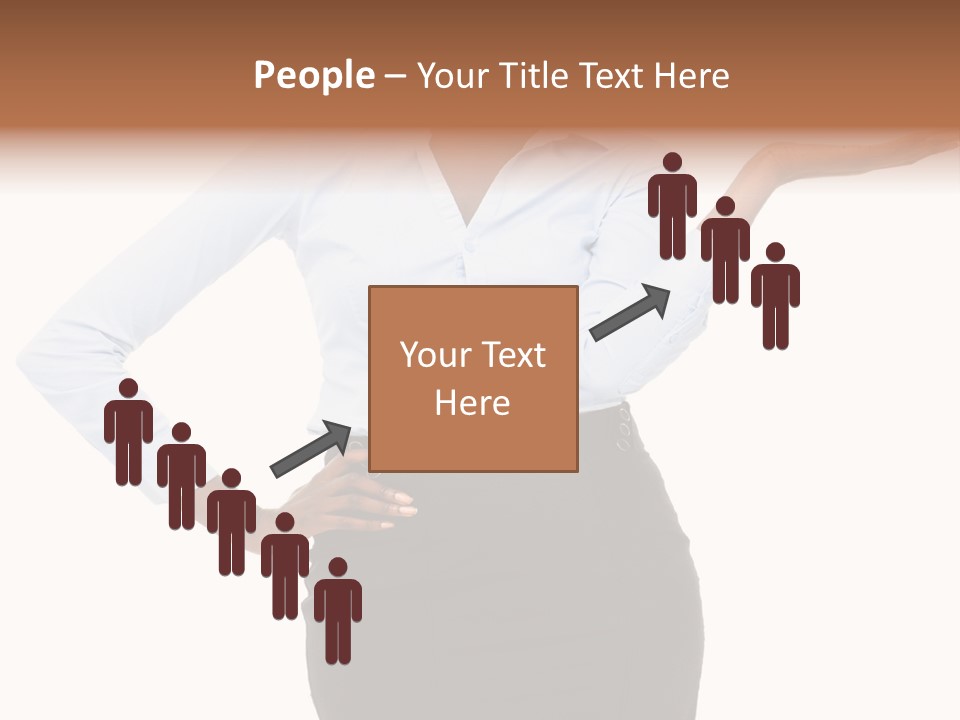 Empty Person Portrait PowerPoint Template