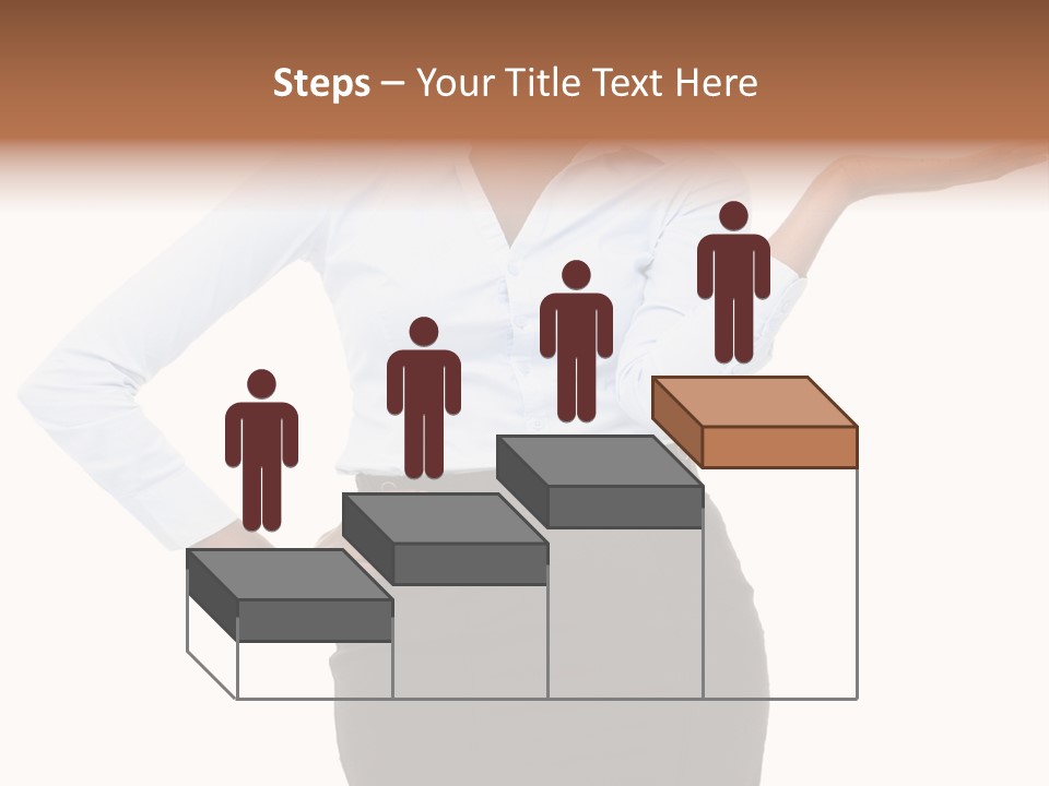 Empty Person Portrait PowerPoint Template