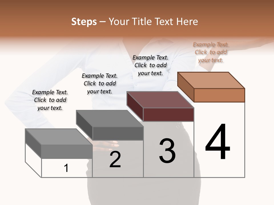 Empty Person Portrait PowerPoint Template