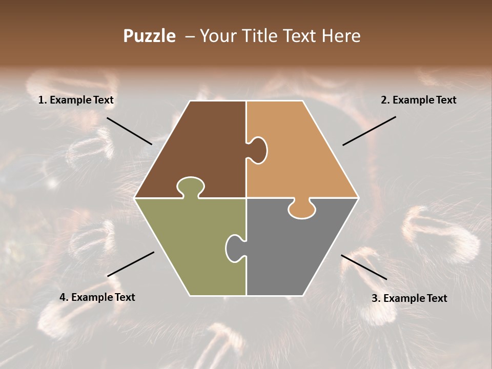 Wild Closeup Spooky PowerPoint Template