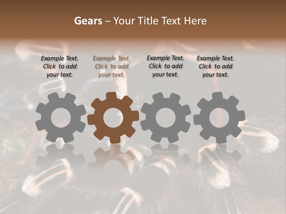 Wild Closeup Spooky PowerPoint Template