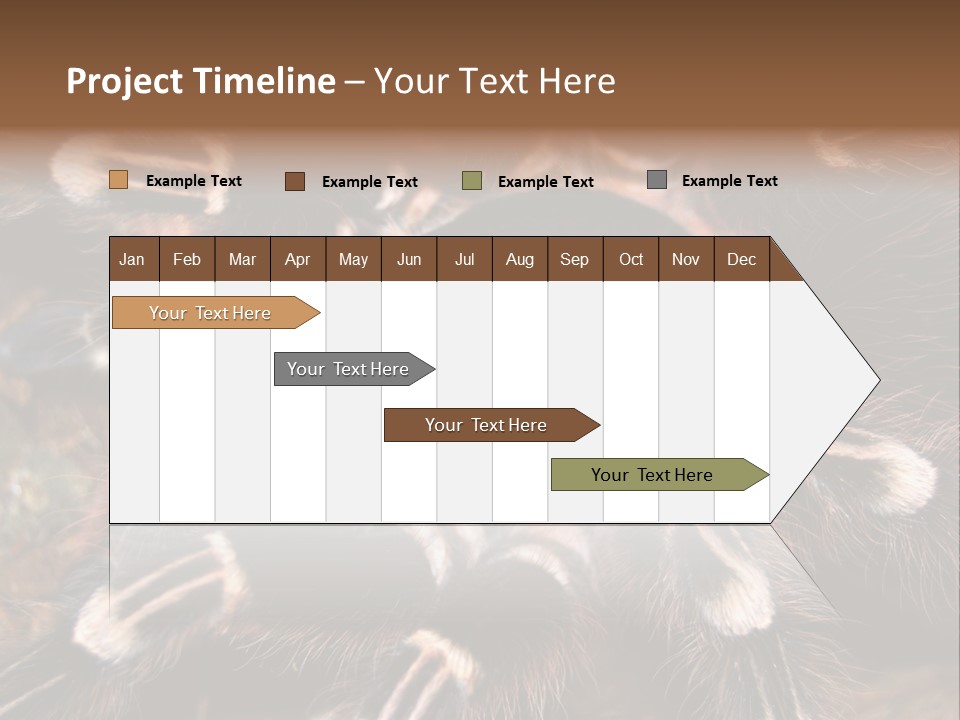 Wild Closeup Spooky PowerPoint Template