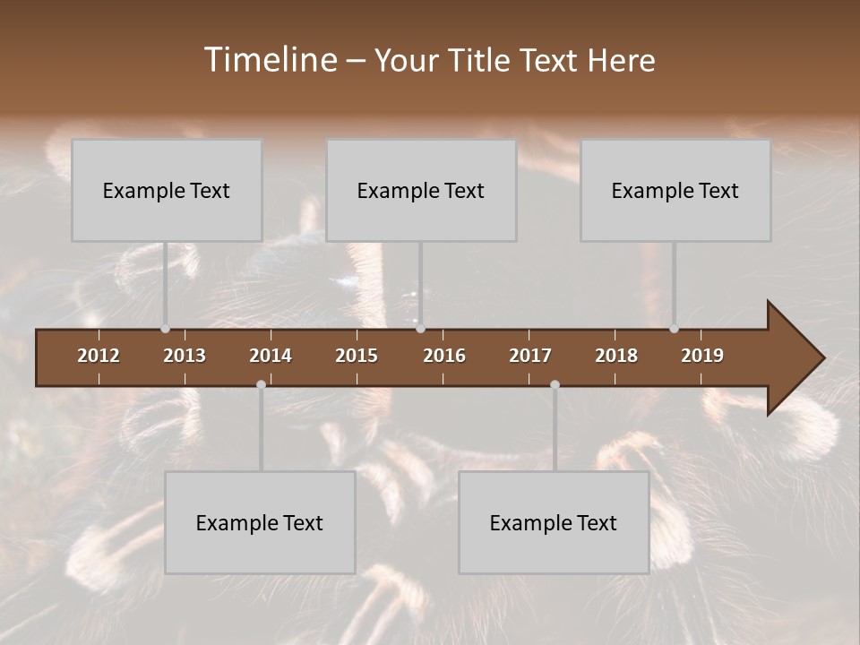 Wild Closeup Spooky PowerPoint Template