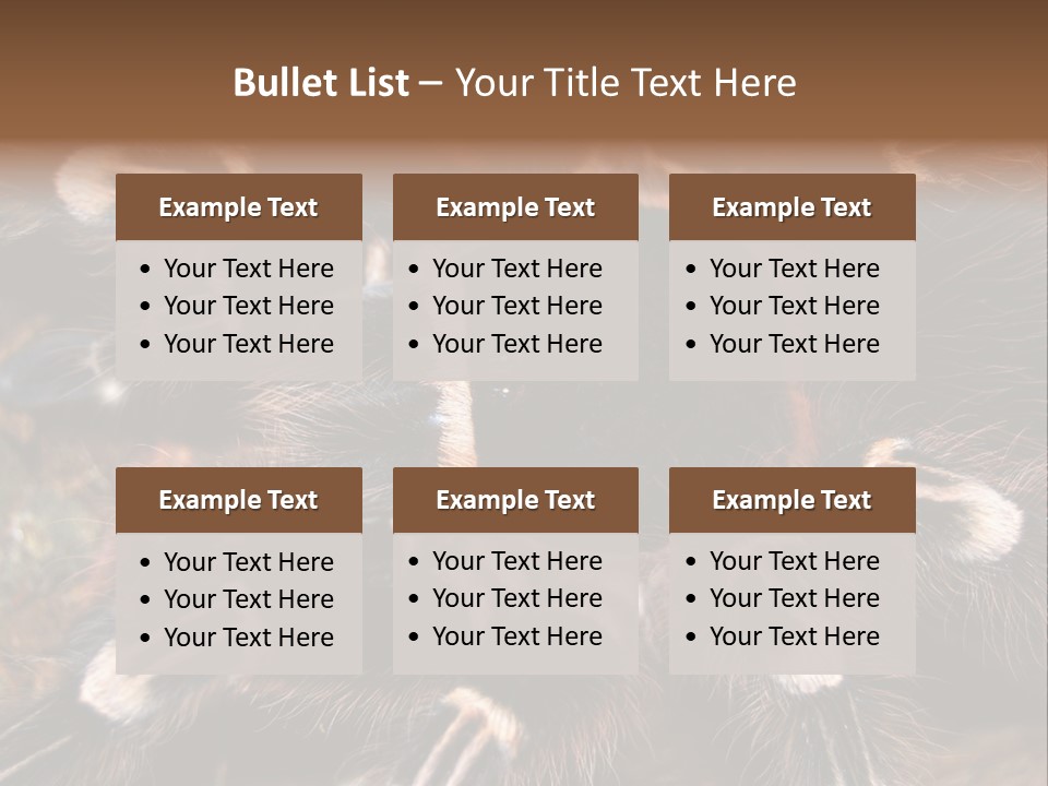 Wild Closeup Spooky PowerPoint Template