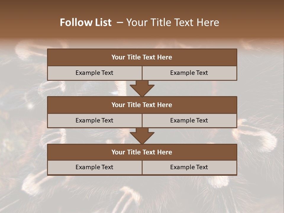 Wild Closeup Spooky PowerPoint Template