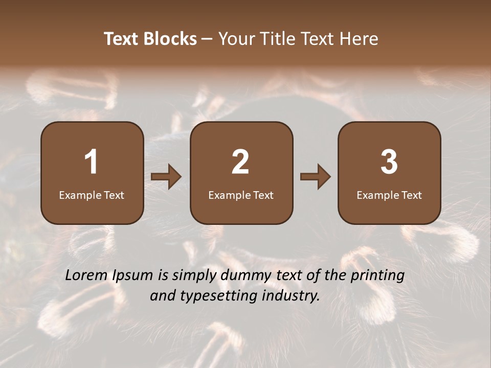 Wild Closeup Spooky PowerPoint Template