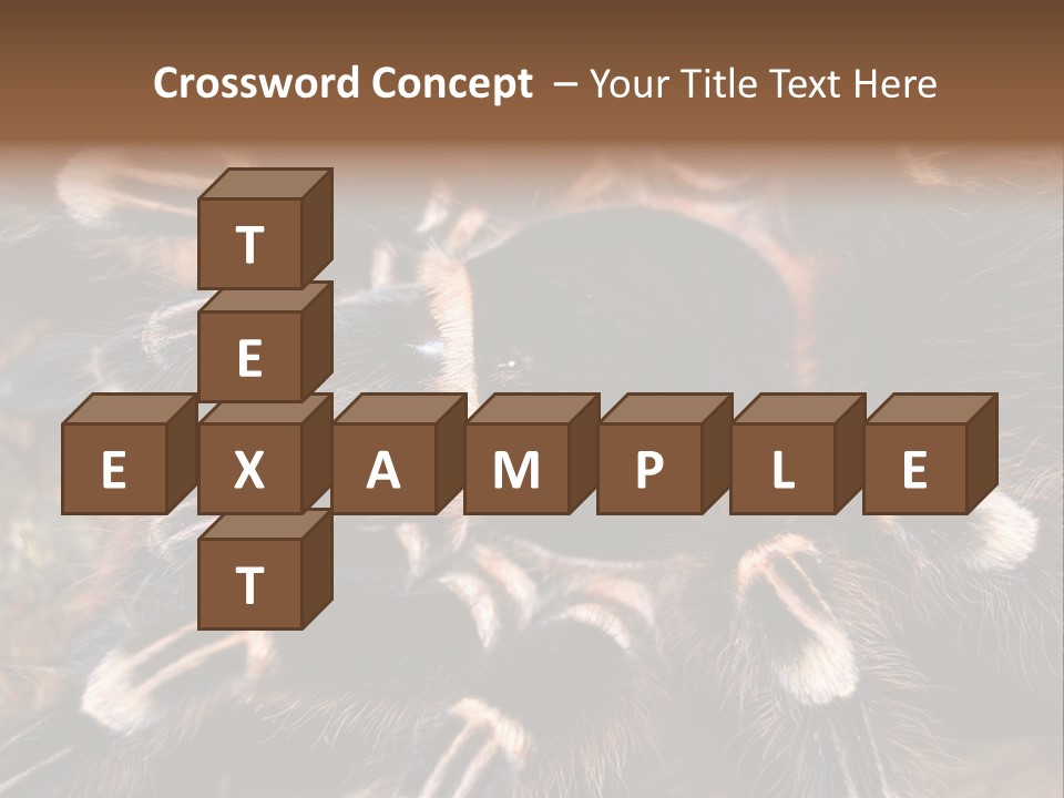 Wild Closeup Spooky PowerPoint Template