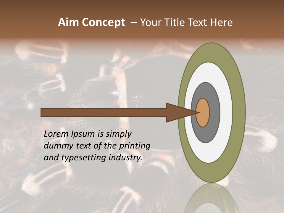 Wild Closeup Spooky PowerPoint Template