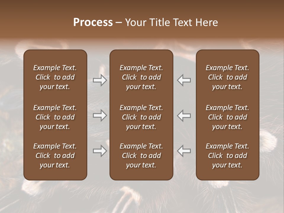 Wild Closeup Spooky PowerPoint Template