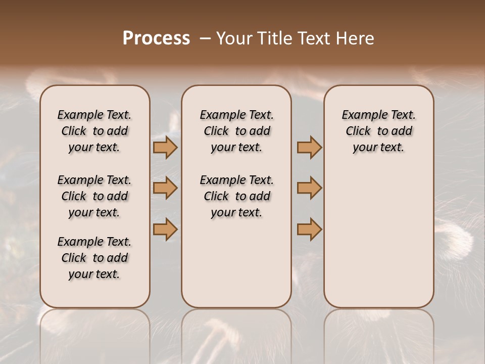 Wild Closeup Spooky PowerPoint Template
