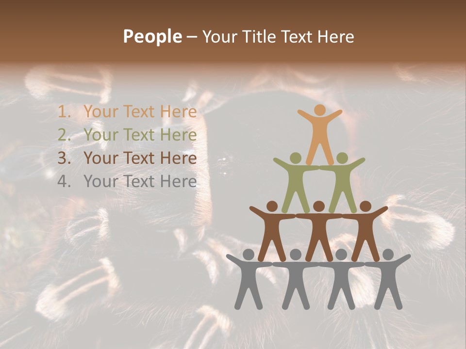 Wild Closeup Spooky PowerPoint Template