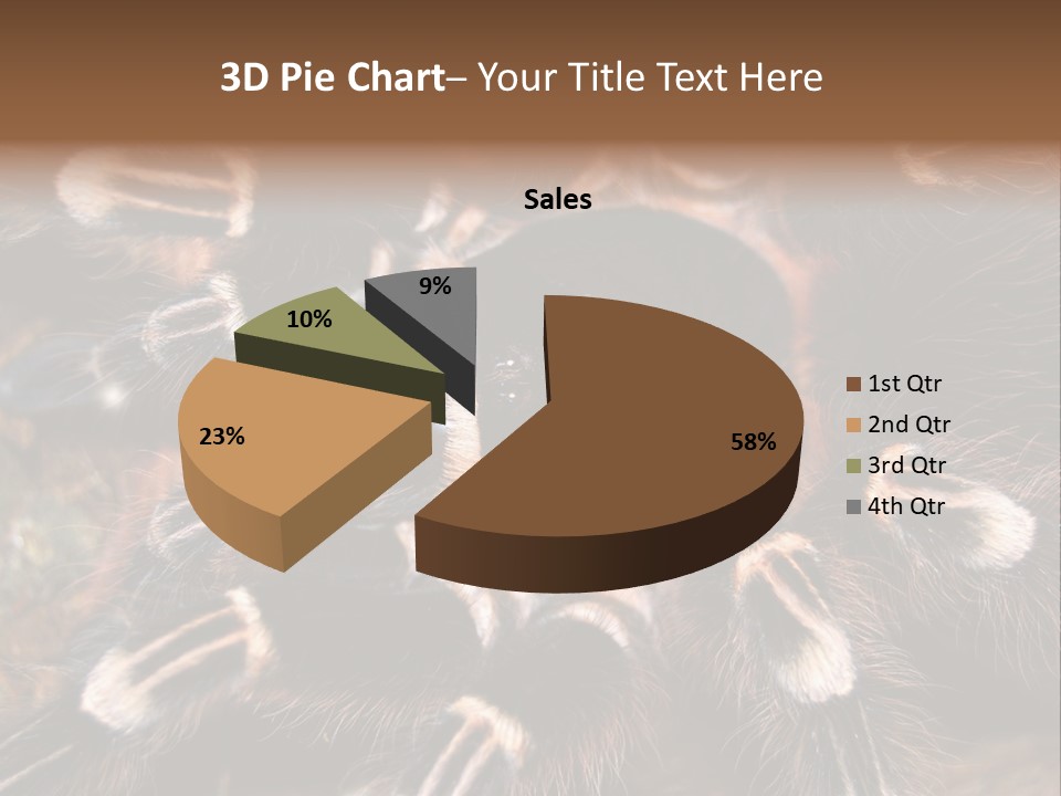 Wild Closeup Spooky PowerPoint Template